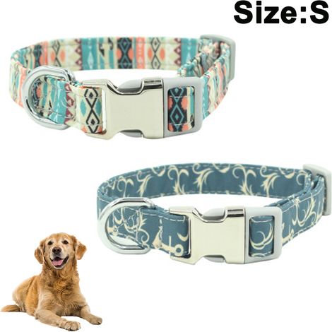 Collier de sécurité pour chat (lot de 2) - Motif tribal - Collier de sécurité réglable pour chaton - Confortable et doux (1/4)