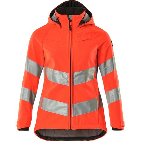 Mascot SAFE SUPREME Damen Soft Shell Jacke Gr. XL warnrot