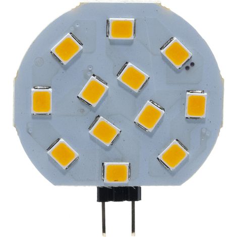 UNIVERSO G4-09 LAMPADINA LED G4 SPOTLIGHT 2/2.5W BULD DISC SMD CHIP 3000K 4000K 6500K - Colore Luce:Bianco Freddo (1/3)