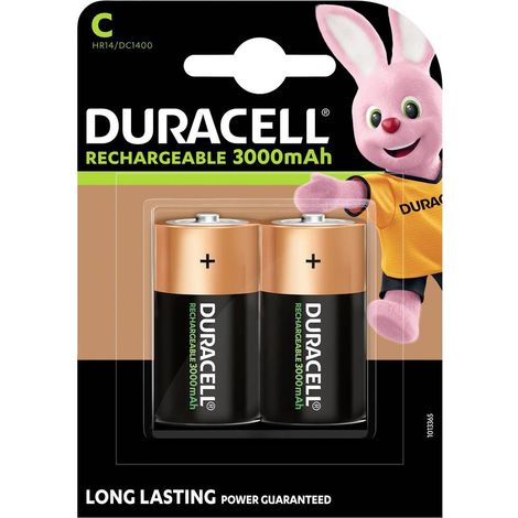 Duracell PreCharged Pile rechargeable LR14 (C) NiMH 3000 mAh 1.2 V 2 pc(s)