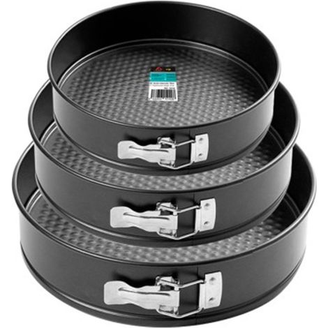 Moule à gâteau rond amovible Lauxa Home 24 cm, matériau de haute qualité et nettoyage facile