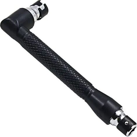 1 pc universel 1/4 "clé dynamométrique réglable clé hexagonale clé tournevis ensemble clé à cliquet douille crochet clé rallonge barre clé à douille (1/5)