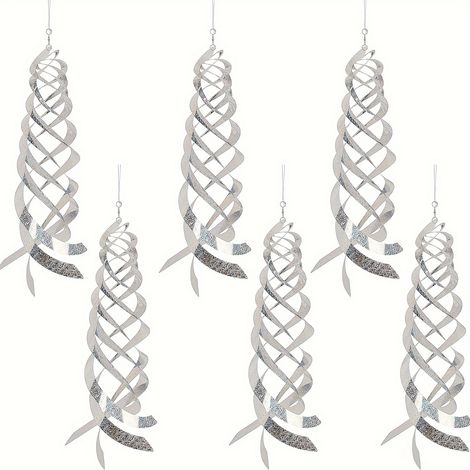 helle Spiralreflektoren zur Vogelabwehr, hängendes Vogelabwehrsystem, geeignet für Gärten, Häuser und Schwimmbäder.