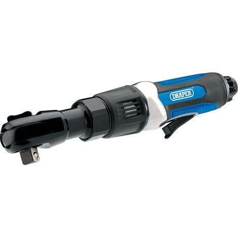 Draper 1/2" Drive Air Ratchet Wrench - Compact Stubby Yoke, 85Nm (60 ft/lb) Torque, Model 84122 (1/5)