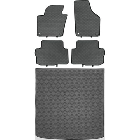 Ensemble de tapis de sol en caoutchouc pour Seat Alhambra II VAN (09.2010-2020) + tapis de coffre (1/5)