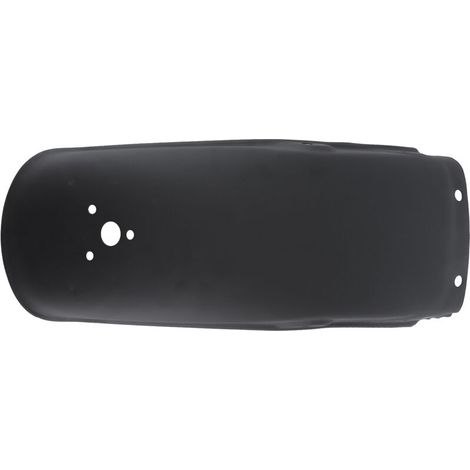 Fendres de moto universelles garde-boue avant de roue avant éclaboussures en acier inoxydable. (1/4)
