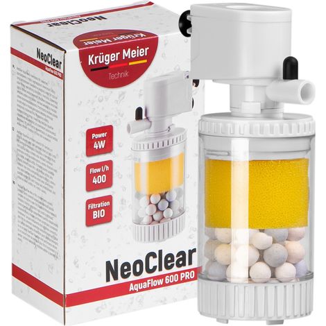 Kruger Meier NeoClear 600 - filtro interno para acuarios de 20 a 40 litros. (1/5)
