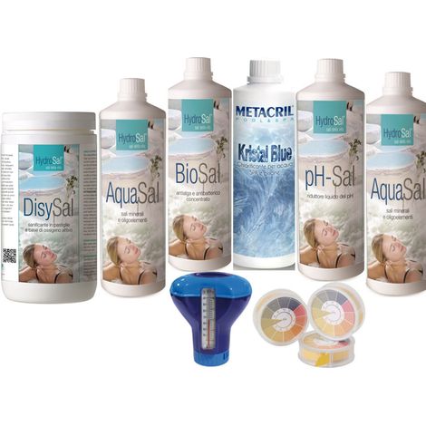 Kit SPA Natural- kit prodotti per il trattamento dell'acqua di spa. 77000001