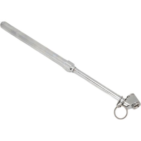 Testeur de pression des pneus camion crayon, jauge portative double tête, alliage de zinc robuste, pour véhicules lourds, bus, voiture et SUV (1/5)