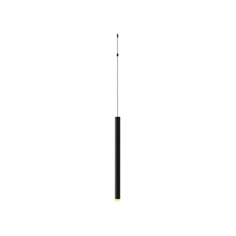 Mantra Suspension LED noire CALA 4,5 W 3000 K 430 lm, luminaire modulaire à 3 suspensions (1/5)