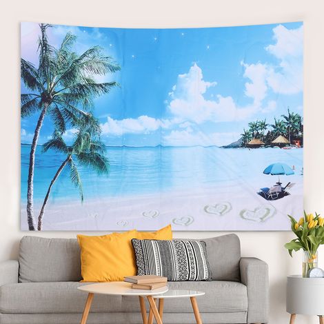 Dekorativer, bedruckter Wandteppich, 230 x 180 cm, Polyester [Wanddekoration] Wandteppich (1/5)