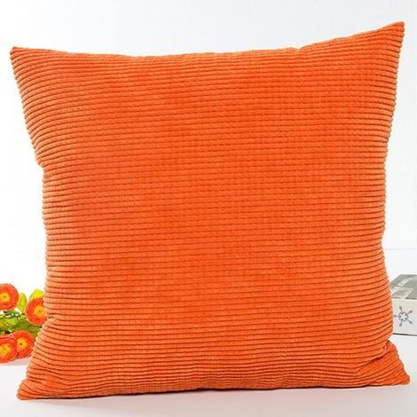Housse de coussin en grains de maïs décor à la maison housse de coussin Orange