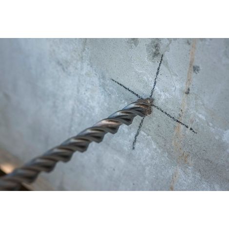 Martillo  perforador  Trijet  Ultimate  D.14mm  Long.  trabajo  200mm  Long.  340mm  SDS-max  HELLER