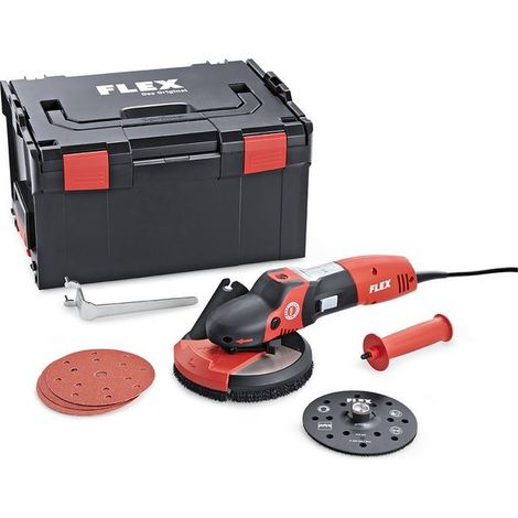 Polisseuse SE 14-2 150 SUPRAFLEX – Puissance 1400W – Vitesse 600-1200 tr/min – Plateau Ø150 mm – Changement d’outil rapide (1/5)