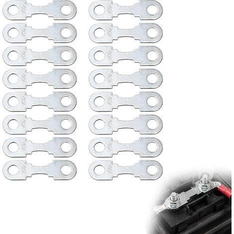 Fusible Plat 40A Fusible à Plats Fusibles à Lame Voiture 16Pcs (1/5)