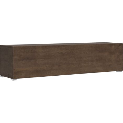 Mobile con Anta a Ribalta 173,6x40x39,6 cm con piedini Noce