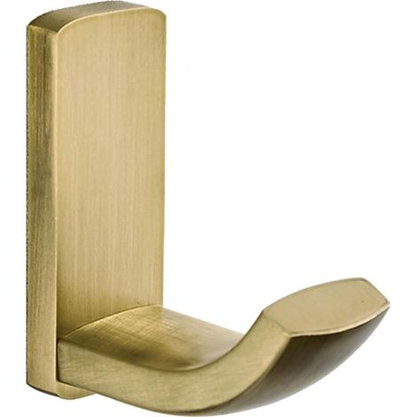 Sollbry Handtuchhaken, Garderobenhaken aus Messing, Mehrzweck-Wandhaken für Badezimmer, gebürstetes Bronze (1/5)