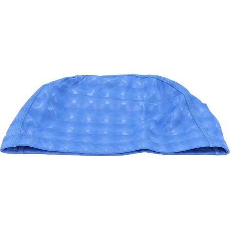 Bonnet de natation bleu perle, imperméable, couleur vive, pour hommes et femmes, piscine, source chaude, casquette de bain unisexe (1/5)