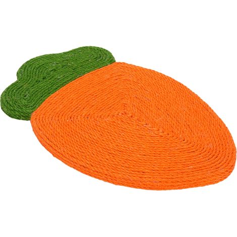 Griffoir pour chat en jute, design mignon, gain de place, protège les meubles, avec ventouses, idéal pour la maison et l'intérieur. (1/5)