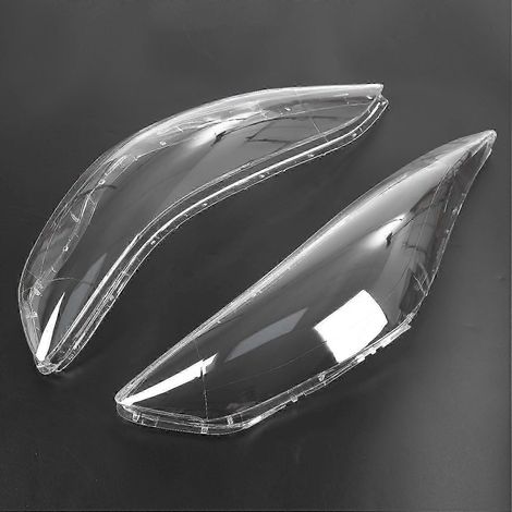 Cubierta transparente para faro delantero de coche, carcasa de faro delantero de repuesto para Hyundai Elantra