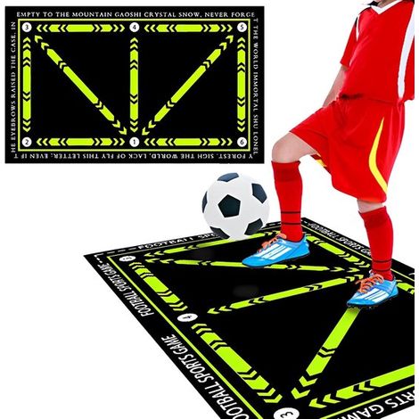 Tappetino da calcio - Tappetino per allenamento di calcio - Tappetino per dribbling - Attrezzatura per allenamento - Attrezzatura - Pieghevole (1/5)