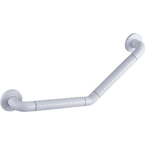135° Barre D'appui Douche pour Baignoires Acier Inoxydable PVC Barre de Maintien pour Handicapés et Les Personnes âgées WC 25 25cm (1/3)