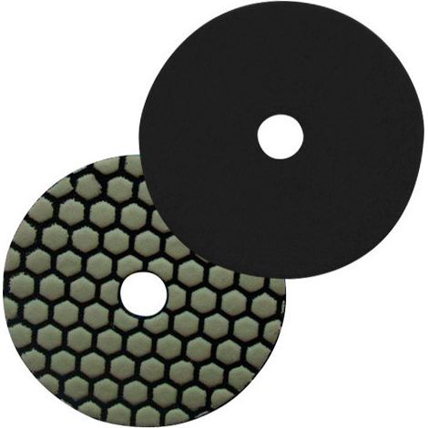 Pad de polissage diamanté à sec auto-agrippant D.125 mm x Gr. BUFF - Granit, marbre, pierre naturelle - Diamwood
