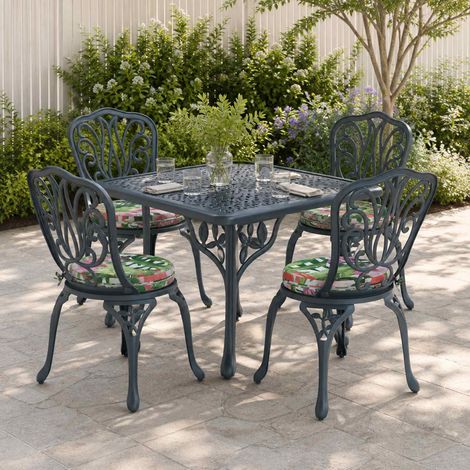 vidaXL Cuscini per Seduta SOEST 4 pz 100% Poliestere Multicolore