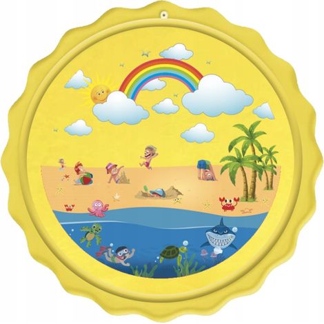 Alfombra de agua - aspersor de playa 25X23X2.5CM 1749 (1/5)