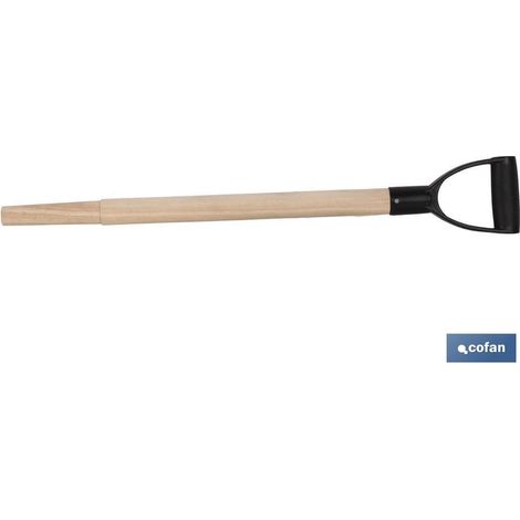 Mango Madera Pala Moleta Plastico 55cm