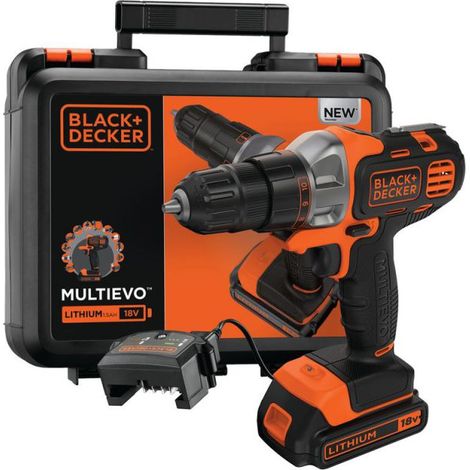 Black+Decker MT218K-QW MT218K Akku-Multi-Tool-Bohrmaschine, 850W, 18V (1/4)