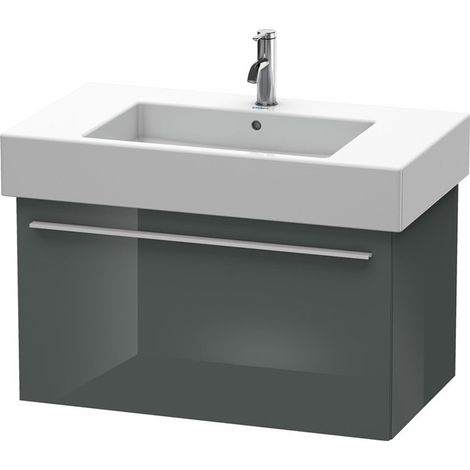 Meuble sous-vasque X-LARGE 468x800x448mm Gris Doloaveci brillant