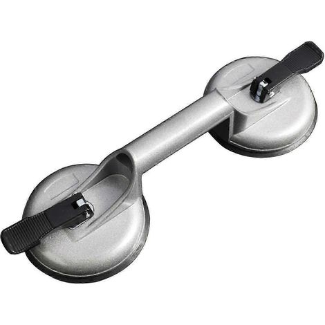Ventouses en verre robustes en aluminium, extracteur/soulève-verre, pince à ventouse double/triple, plaque de préhension pour soulever le verre (1/5)