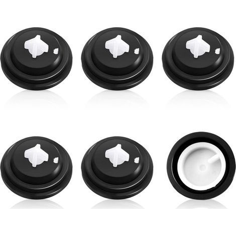 6 Pièces Joint Membrane Flotteur WC pour Chasse d’Eau à Entrée Latérale – Pièces Détachées pour Entretien de Citerne de Toilette (1/5)