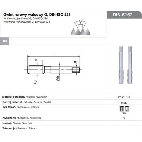 Fanar gwintownik g 3/8" ngra/2