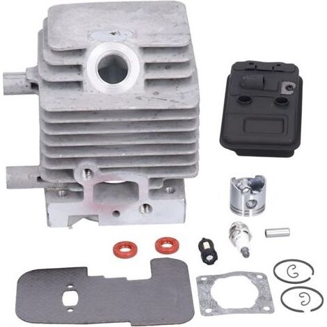 Kit piston et cylindre 34mm pour débroussailleuse Stihl FS75 FS80 FS85 – Joints, bougie, silencieux inclus – Performance améliorée (1/5)