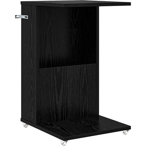 Maison Exclusive - Mesa lateral Roble Negro 40 x 35 x 60 cm Mader