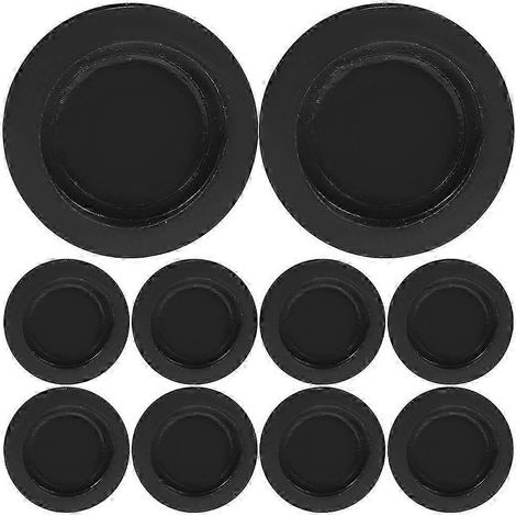 Lot de 10 bouchons ronds en caoutchouc pour tirelire, remplacement (1/4)