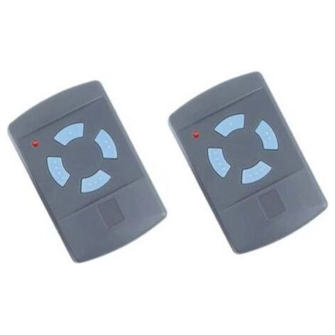 2PACK Télécommande de Garage Sdre HSM4 868 MHz avec 4 Boutons Couleur Bleue Remplacer Les émetteurs Hormann 868 MHz HS4 HSM2 HSP4 868 HS1 868 Tubauto HSM4 868 Tubauto HS4 868Fréquence AIPERQ (1/4)