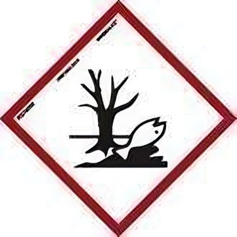 Señal de Producto Químico Peligroso Para El Medio Ambiente (pictograma) SEKURECO                         ADHESIVO DE VINILO 150 x 150 (1/2)