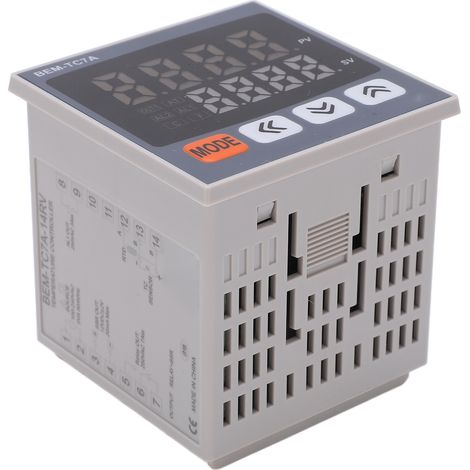 Thermostat numérique PID, régulateur de température, thermostat intelligent à sortie relais 100-240 V CA (BEM-TC7A-14RV)