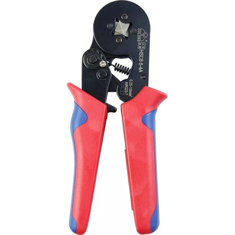 Pince à sertir à cliquet pour embouts, outil de sertissage pour câbles et fils, kit de bornes électriques (1/5)