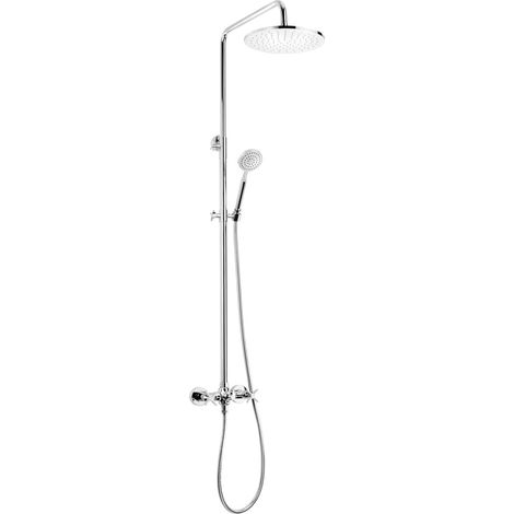 Ducha de lluvia con grifo, cromado NAC 04QT (1/3)