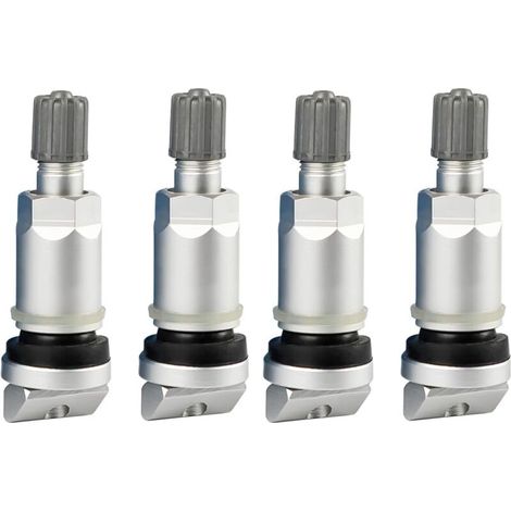 Kit de reparación de vástagos de válvula de sensor TPM de 4 piezas para YPQZVEV