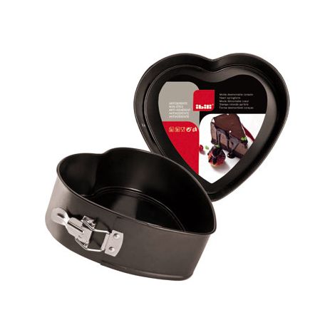 ibuli Molde Desmontable Corazón Dorado 22 cm