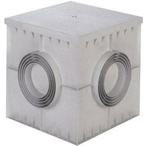 Pozzetto con coperchio vario 55x55cm grigio - pc5555