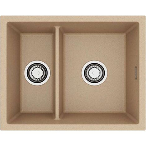 Alveus Omni - Fregadero de granito, 55x45 cm, beige 1150068 (1/3)
