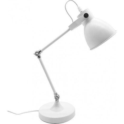 Flexo de sobremesa Blanco Articulable modelo Igor FABRILAMP (1/2)