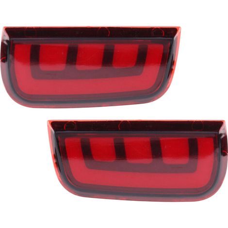 LED-Rückleuchten für die hintere Stoßstange eines Honda Civic (Baujahre 2016–2017).