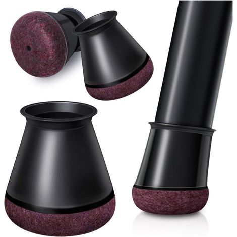 24pcs Protection Pied de Chaise, Embouts de Pieds de Chaise, protecteurs de Sol en Silicone, Patins en Feutre pour chaises, Reduire Le Bruit éviter Les Rayures Résistants à l'usure (20.1-30mm)
